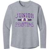Jr. Phantoms Women's Cotton Relaxed Long Sleeve Tee