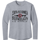 South Pittsburgh Rebellion Women's Cotton Relaxed Long Sleeve Tee