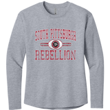 South Pittsburgh Rebellion Women's Cotton Relaxed Long Sleeve Tee