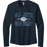 NJ Jets Girls - Women's Cotton Relaxed Long Sleeve Tee