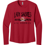 SOMD Lady Sabres Women's Cotton Relaxed Long Sleeve Tee