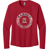SOMD Sabres Women's Cotton Relaxed Long Sleeve Tee