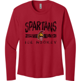 Seacoast Spartans (Ice Hockey) Women's Cotton Relaxed Long Sleeve Tee