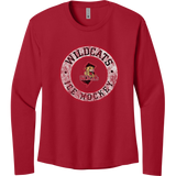Jersey Shore Wildcats Women's Cotton Relaxed Long Sleeve Tee