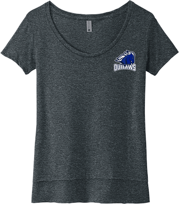 Brandywine Outlaws Womens Festival Scoop Neck Tee