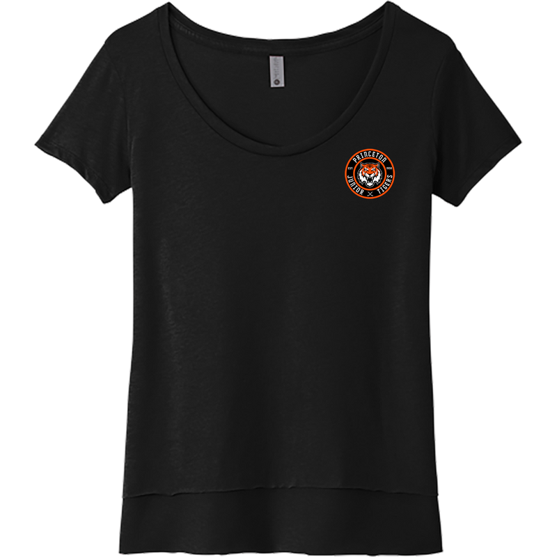 Princeton Jr. Tigers Womens Festival Scoop Neck Tee