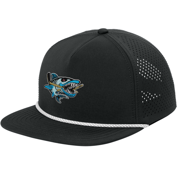 Boca Barracudas OGIO 5-Panel Rope Performance Cap