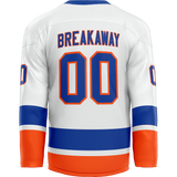 Sound Tigers Player Hybrid Jersey - White