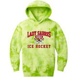 SOMD Lady Sabres Youth Crystal Tie-Dye Pullover Hoodie