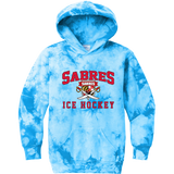 SOMD Sabres Youth Crystal Tie-Dye Pullover Hoodie
