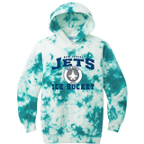NJ Jets Youth Crystal Tie-Dye Pullover Hoodie