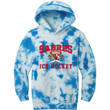 SOMD Sabres Youth Crystal Tie-Dye Pullover Hoodie