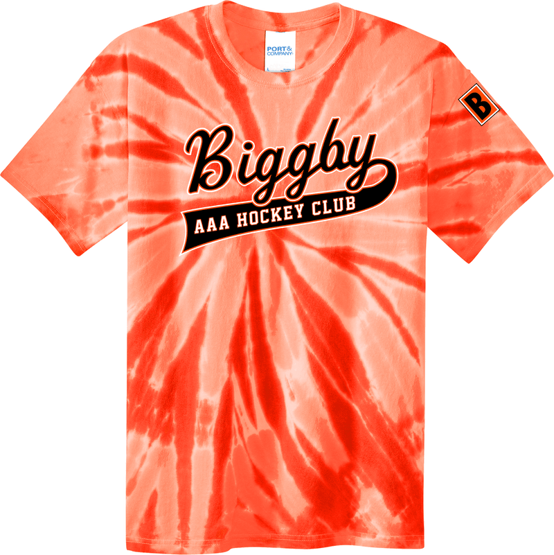 Biggby Coffee AAA Youth Tie-Dye Tee