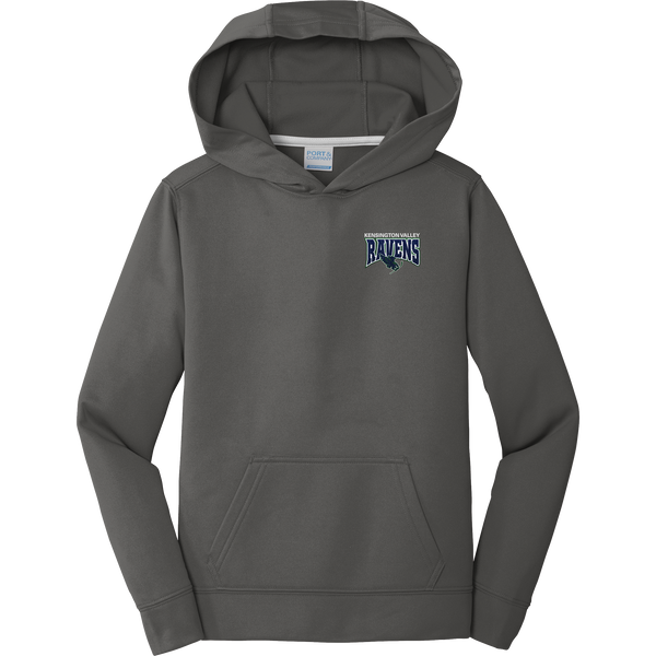 Kensington Valley Ravens Youth Performance Fleece Pullover Hooded Sweatshirt