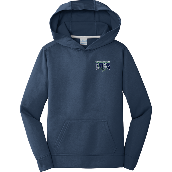 Kensington Valley Ravens Youth Performance Fleece Pullover Hooded Sweatshirt