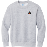 Biggby Bandits Youth Core Fleece Crewneck Sweatshirt