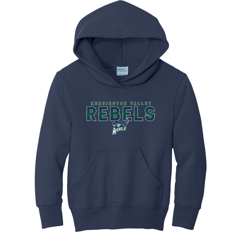 Kensington Valley Rebels Youth Core Fleece Pullover Hooded Sweatshirt