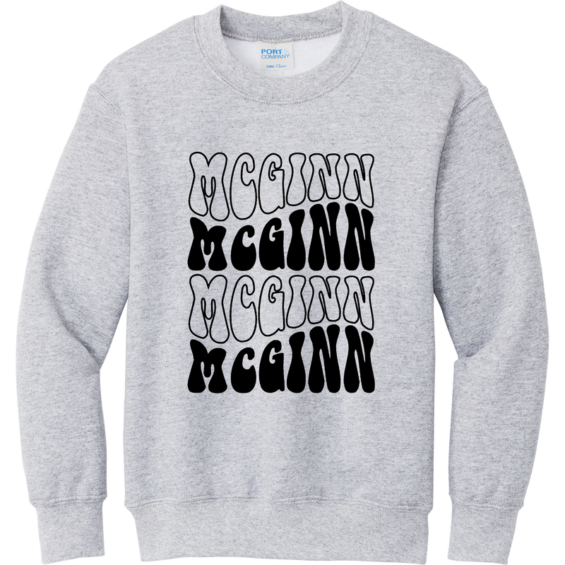 McGinn Elementary Youth Core Fleece Crewneck Sweatshirt