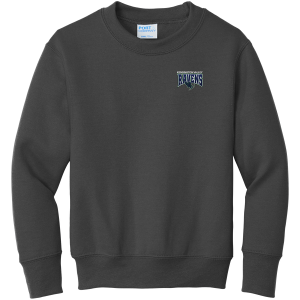 Kensington Valley Ravens Youth Core Fleece Crewneck Sweatshirt