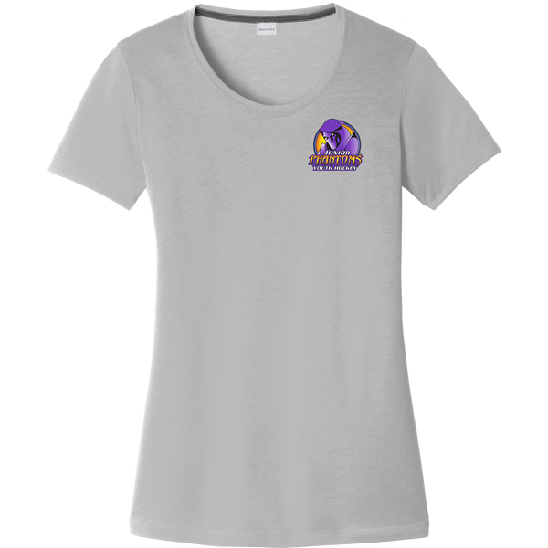 Jr. Phantoms Ladies PosiCharge Competitor Cotton Touch Scoop Neck Tee