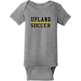 Upland Soccer Infant Short Sleeve Baby Rib Bodysuit