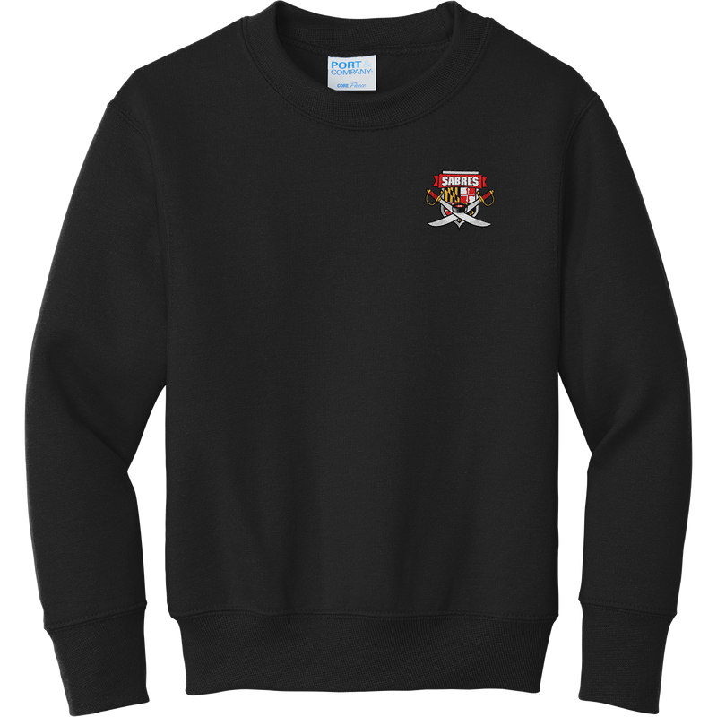 SOMD Sabres Youth Core Fleece Crewneck Sweatshirt