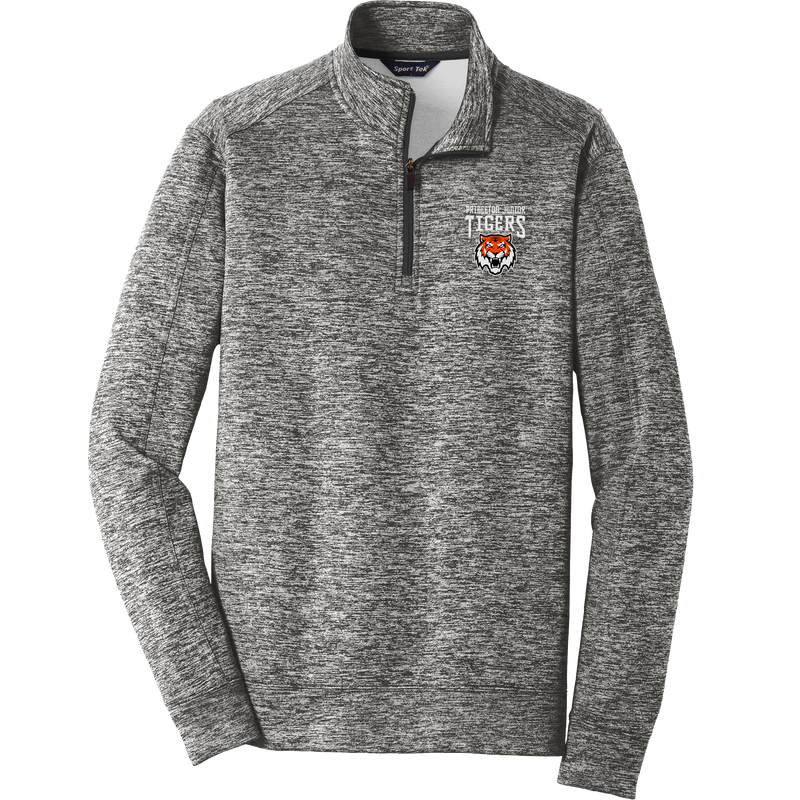 Princeton Jr. Tigers PosiCharge Electric Heather Fleece 1/4-Zip Pullover