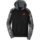 Team Maryland Sport-Wick Mineral Freeze Fleece Colorblock Hooded Pullover