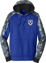 North Jersey Kings Sport-Wick Mineral Freeze Fleece Colorblock Hooded Pullover