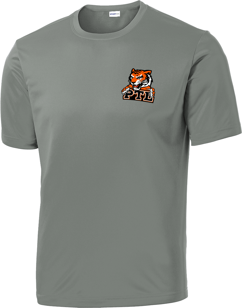 Princeton Tiger Lilies long sleeve PosiCharge Competitor Tee