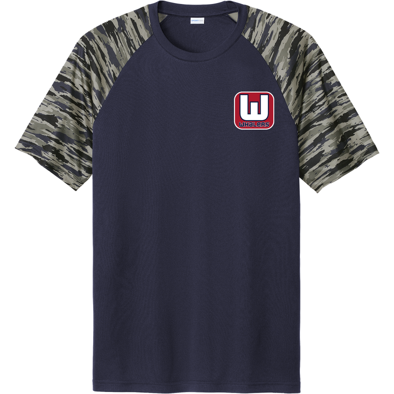 CT Whalers Tier 1 Drift Camo Colorblock Tee