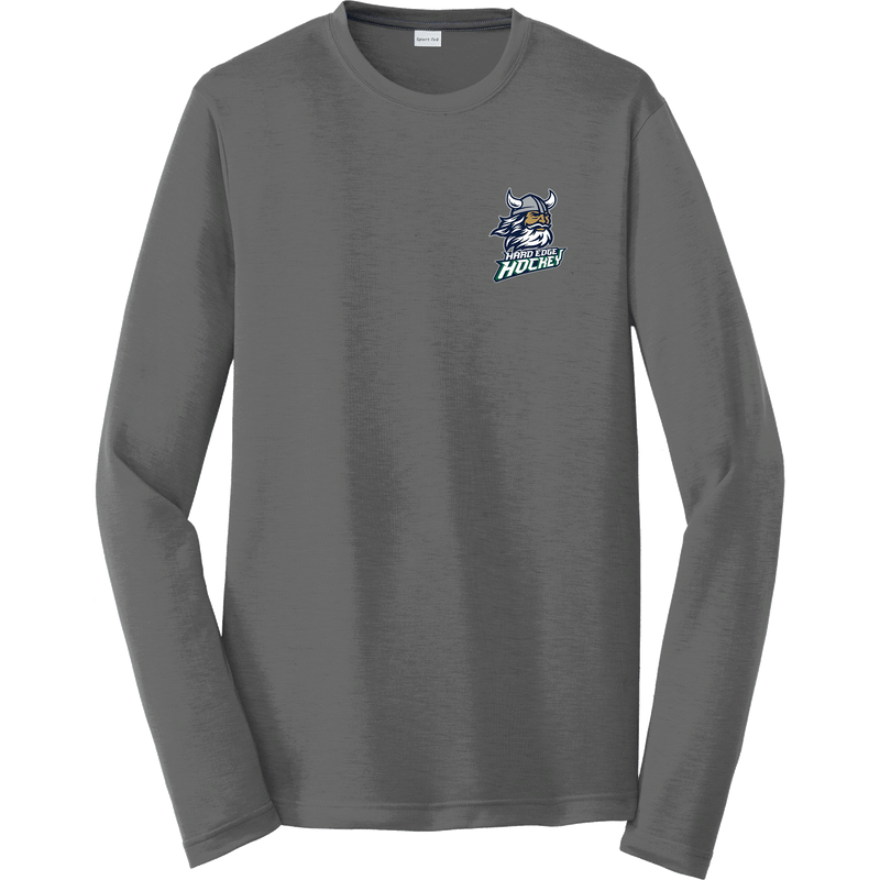 Hard Edge Hockey Long Sleeve PosiCharge Competitor Cotton Touch Tee