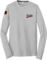 Biggby Coffee AAA Long Sleeve PosiCharge Competitor Cotton Touch Tee