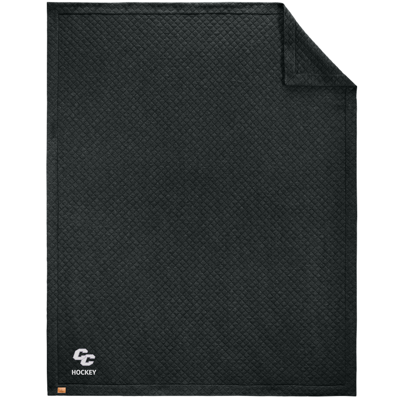 Curry College TravisMathew Diamond Quilt Blanket