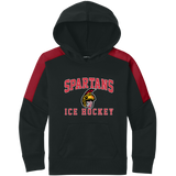 Seacoast Spartans (Ice Hockey) Youth Sport-Wick Fleece United Pullover Hoodie