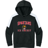Seacoast Spartans (Ice Hockey) Youth Sport-Wick Fleece United Pullover Hoodie
