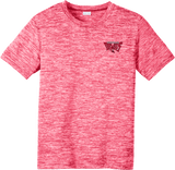 York Devils Youth PosiCharge Electric Heather Tee