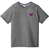 Mid-Fairfield Youth PosiCharge  Tri-Blend Wicking Raglan Tee