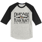 Dupage Black Bears Youth Colorblock Raglan Jersey