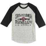 South Pittsburgh Rebellion Youth Colorblock Raglan Jersey