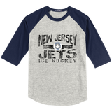 NJ Jets Youth Colorblock Raglan Jersey