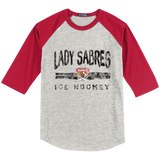 SOMD Lady Sabres Youth Colorblock Raglan Jersey
