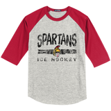 Seacoast Spartans (Ice Hockey) Youth Colorblock Raglan Jersey
