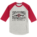 South Pittsburgh Rebellion Youth Colorblock Raglan Jersey