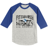 Pittsburgh Huskies Youth Colorblock Raglan Jersey