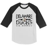 Delaware Ducks Youth Colorblock Raglan Jersey