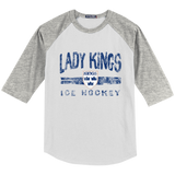 Lady Kings Youth Colorblock Raglan Jersey