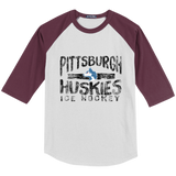 Pittsburgh Huskies Youth Colorblock Raglan Jersey