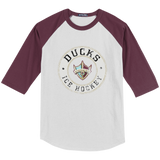 Delaware Ducks Youth Colorblock Raglan Jersey