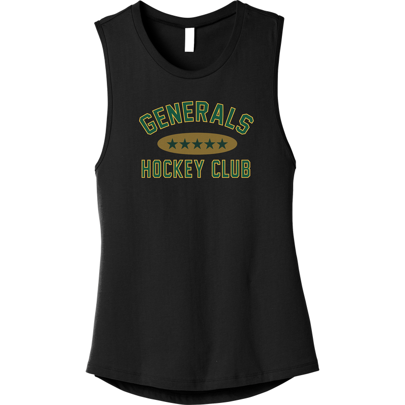 Red Bank Generals Womens Jersey Muscle Tank